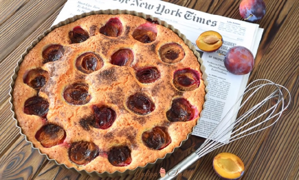 Сливовый пирог из «Нью-Йорк таймс» — легендарный рецепт