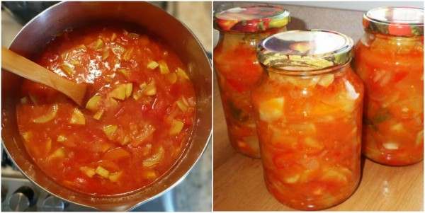Лечо из кабачков на зиму &mdash; рецепт вкусной закуски