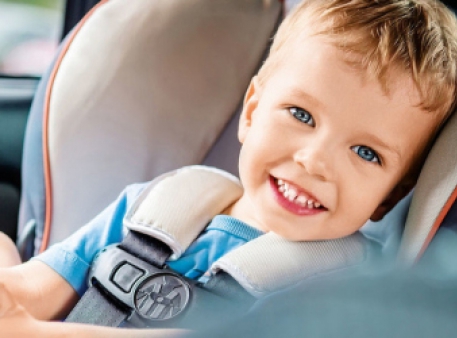 Как предотвратить укачивание ребенка в машине