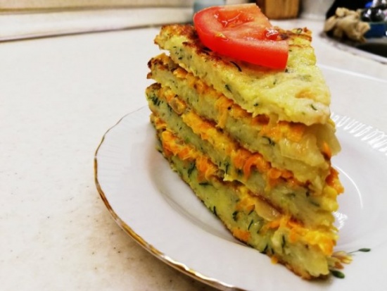Как приготовить вкусный тортик из кабачков