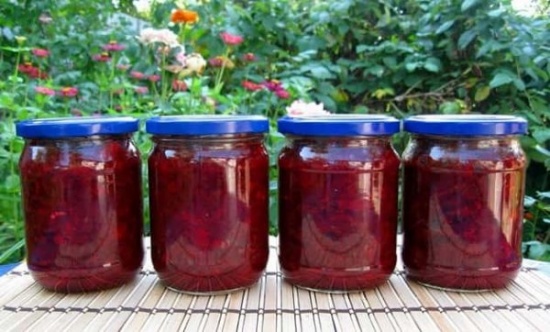 Очень простой и вкусный рецепт заправки для борща на зиму из свеклы Очень простой и вкусный рецепт заправки для борща на зиму из свеклы