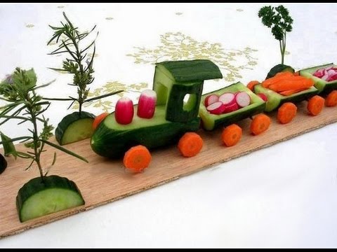 Идеи поделок из овощей и фруктов. Пользуйтесь!